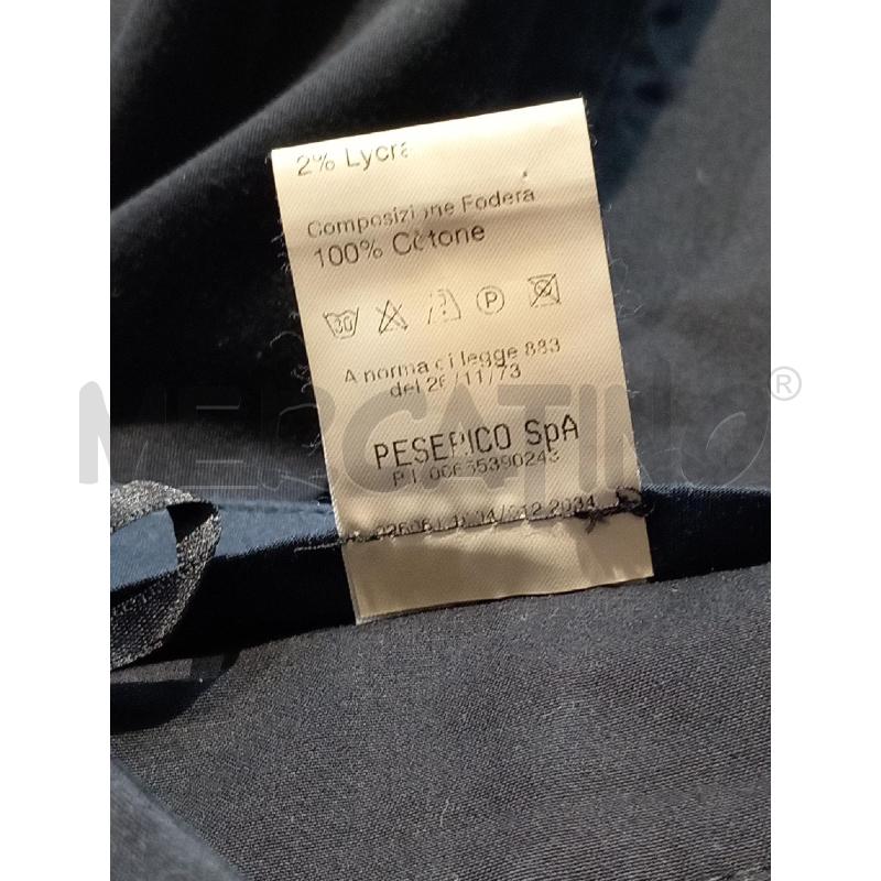 PANTALONE DONNA PESERICO NERO TASCA CHINO CON RISVOLTO | Mercatino dell'Usato Moncalieri bengasi 4