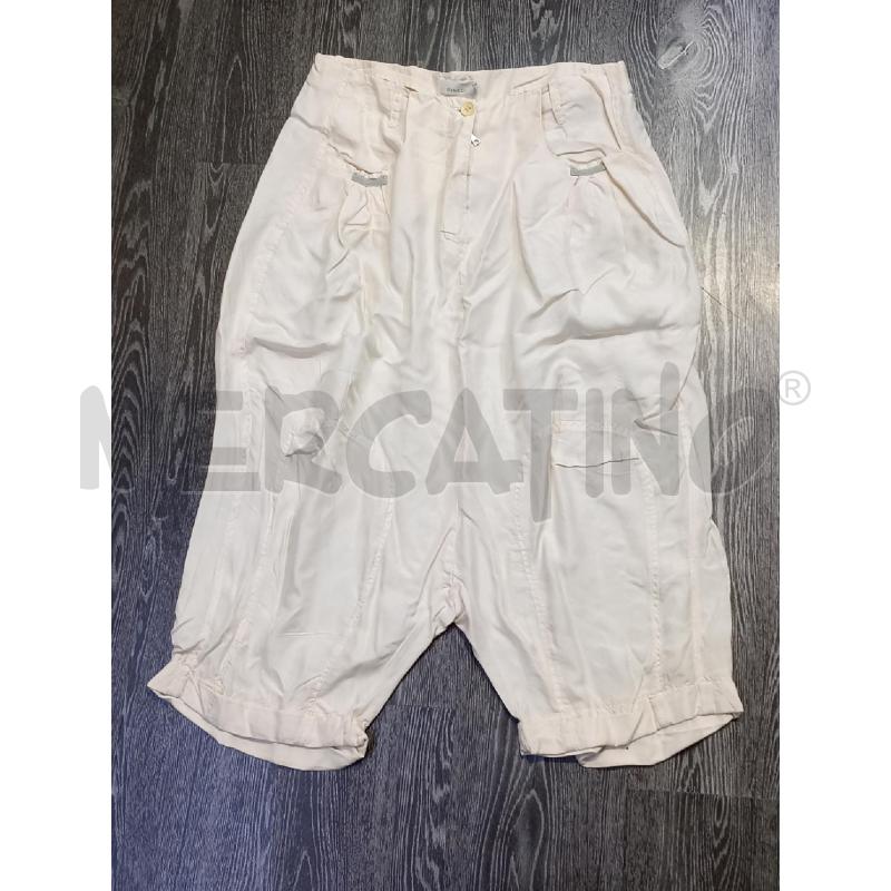 PANTALONE DONNA PINCO BIANCO CAVALLO BASSO IN SETA  | Mercatino dell'Usato Moncalieri bengasi 1