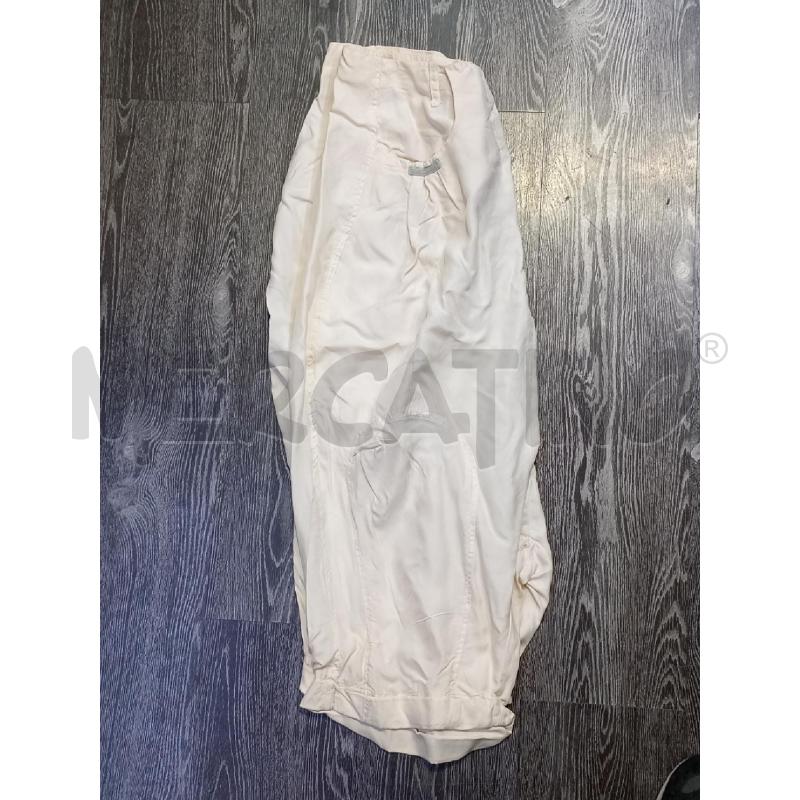 PANTALONE DONNA PINCO BIANCO CAVALLO BASSO IN SETA  | Mercatino dell'Usato Moncalieri bengasi 3