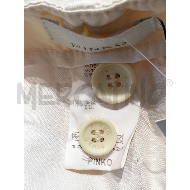 PANTALONE DONNA PINCO BIANCO CAVALLO BASSO IN SETA  | Mercatino dell'Usato Moncalieri bengasi 4
