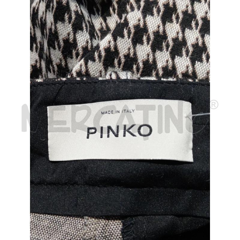 PANTALONE DONNA PINKO BIANCO NERO QUADRI  | Mercatino dell'Usato Moncalieri bengasi 5