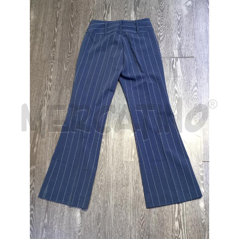 PANTALONE DONNA PINKO BLU GESSATO | Mercatino dell'Usato Moncalieri bengasi 2