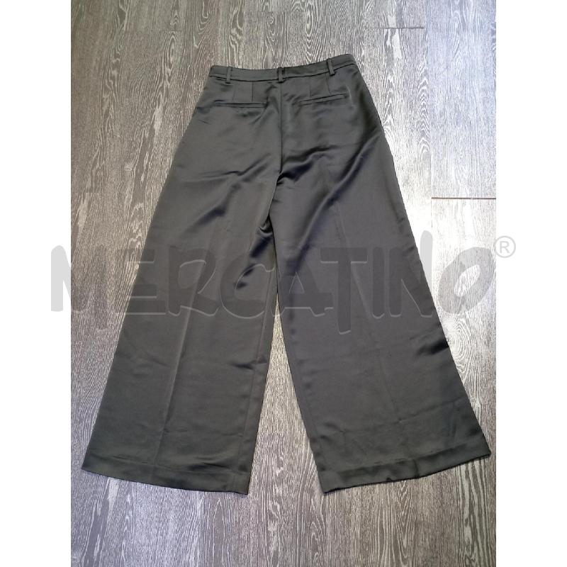 PANTALONE DONNA RALPH LAUREN NERO LUCIDO LARGO PENCES IN VITA | Mercatino dell'Usato Moncalieri bengasi 2