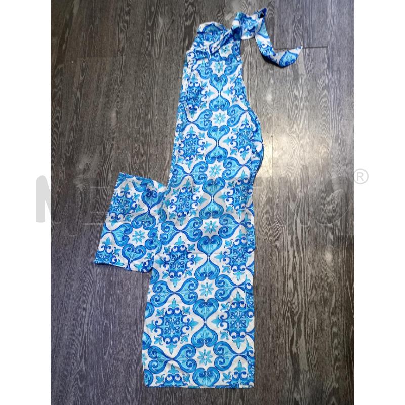 PANTALONE DONNA SAINT BARTH BIANCO AZZURRO LARGO | Mercatino dell'Usato Moncalieri bengasi 3