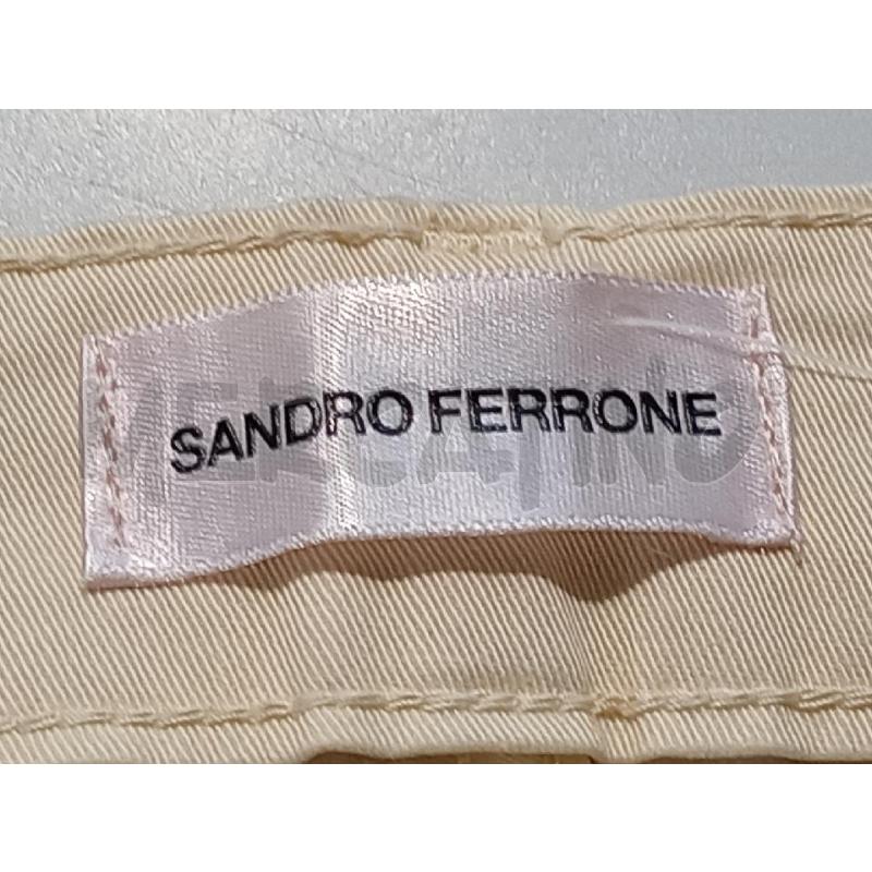 PANTALONE DONNA SANDRO FERRONE BEIGE  | Mercatino dell'Usato Moncalieri bengasi 5