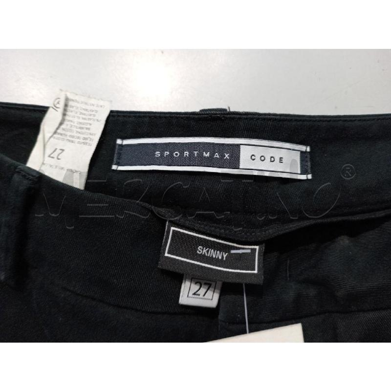 PANTALONE DONNA SPORTMAX NERO | Mercatino dell'Usato Moncalieri bengasi 5