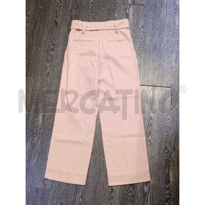 PANTALONE DONNA SPORTMAX ROSA CON CINTURA | Mercatino dell'Usato Moncalieri bengasi 2
