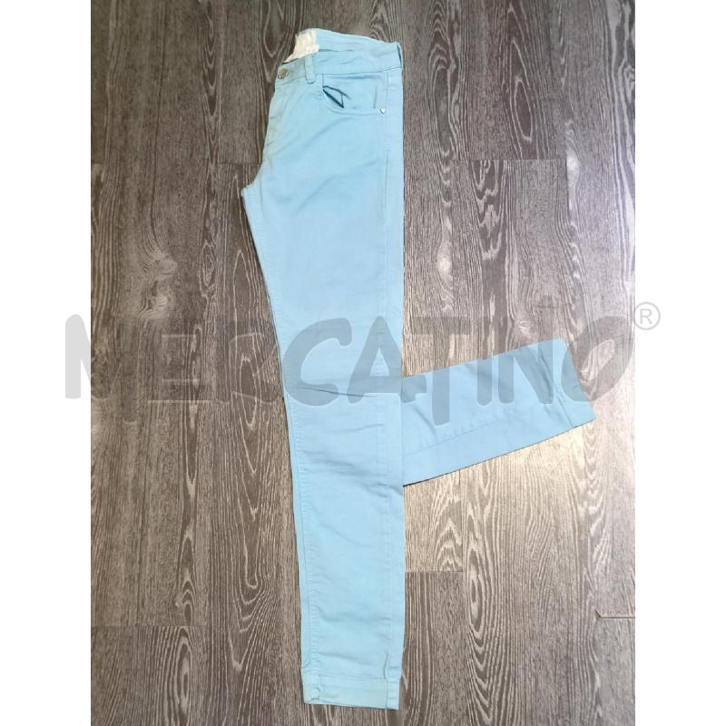 PANTALONE DONNA THIN SET AZZURRO  | Mercatino dell'Usato Moncalieri bengasi 3