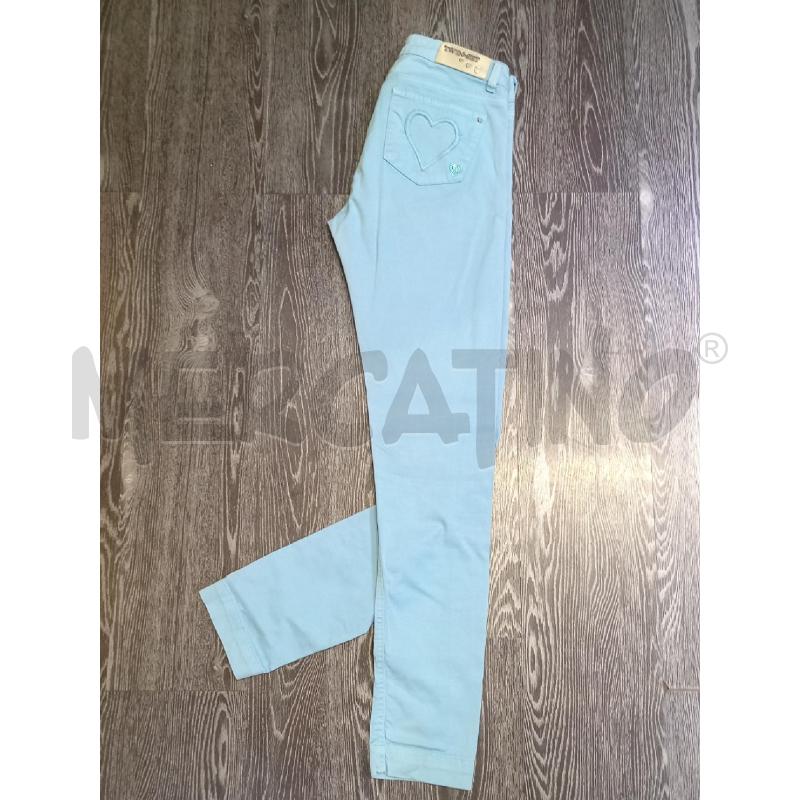 PANTALONE DONNA THIN SET AZZURRO  | Mercatino dell'Usato Moncalieri bengasi 4