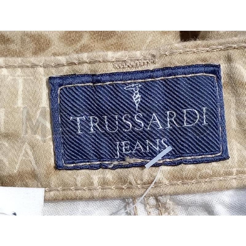 PANTALONE DONNA TRUSSARDI BEIGE PITONATO | Mercatino dell'Usato Moncalieri bengasi 5