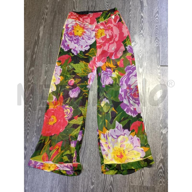 PANTALONE DONNA TWIN SET FANTASIA FIORI | Mercatino dell'Usato Moncalieri bengasi 1