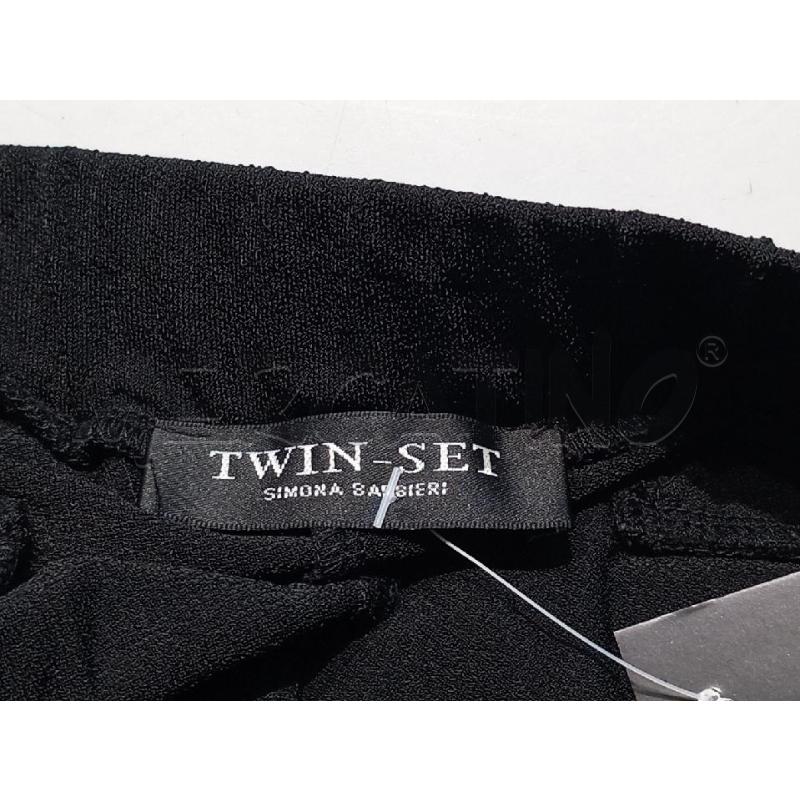 PANTALONE DONNA TWIN SET NERO ELASTICO VITA | Mercatino dell'Usato Moncalieri bengasi 5