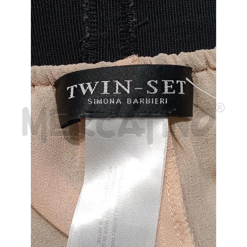 PANTALONE DONNA TWIN SET VERDE RICAMATO  | Mercatino dell'Usato Moncalieri bengasi 5