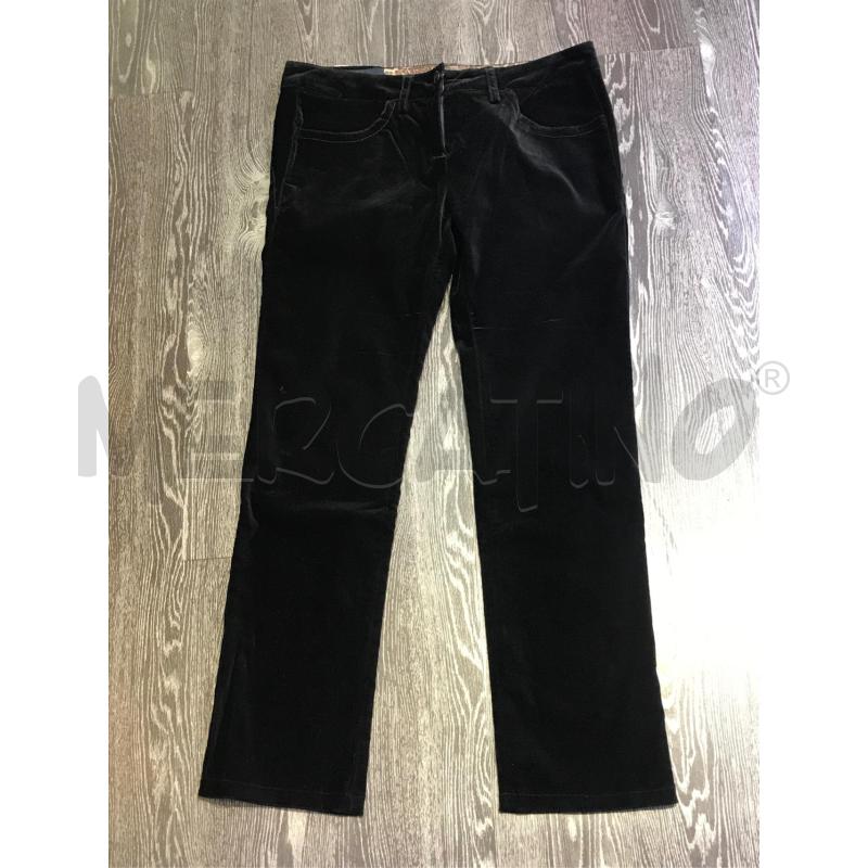 PANTALONE DONNA UNGARO NERO VELLUTO  | Mercatino dell'Usato Moncalieri bengasi 1