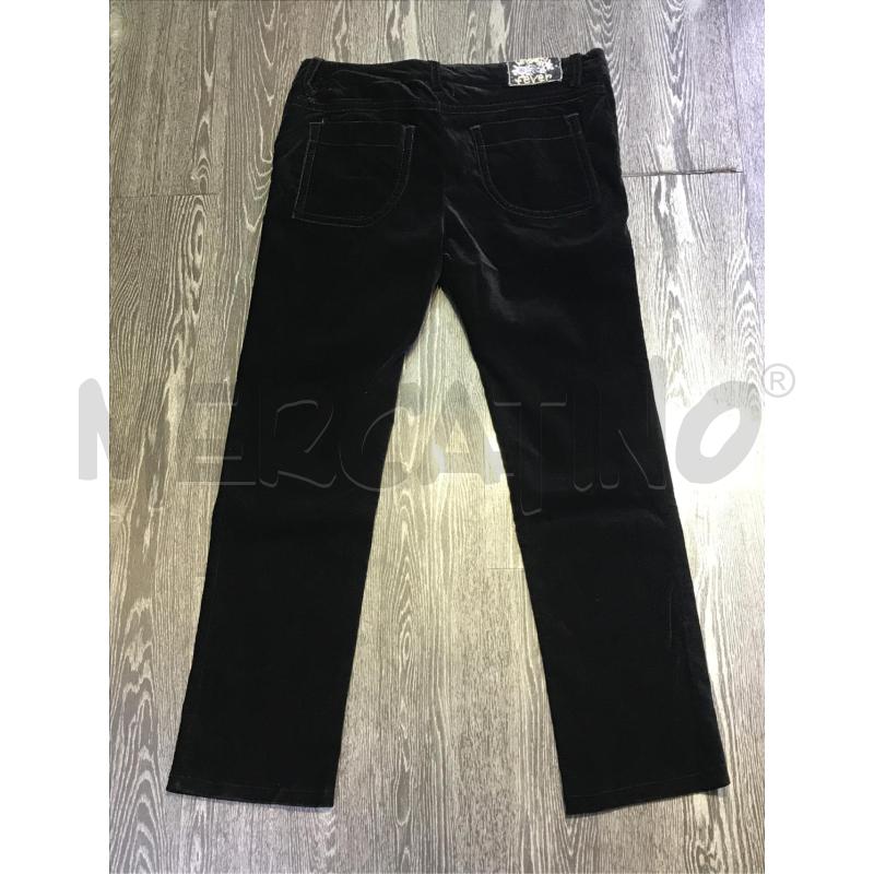 PANTALONE DONNA UNGARO NERO VELLUTO  | Mercatino dell'Usato Moncalieri bengasi 2