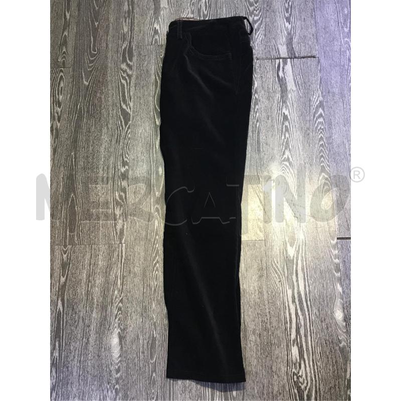 PANTALONE DONNA UNGARO NERO VELLUTO  | Mercatino dell'Usato Moncalieri bengasi 3