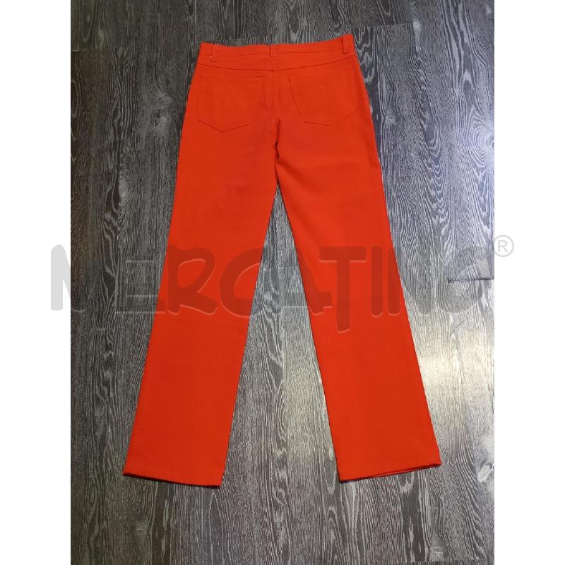 PANTALONE DONNA VERSACE JEANS COUTURE ROSSO  | Mercatino dell'Usato Moncalieri bengasi 2