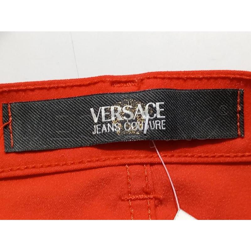 PANTALONE DONNA VERSACE JEANS COUTURE ROSSO  | Mercatino dell'Usato Moncalieri bengasi 4