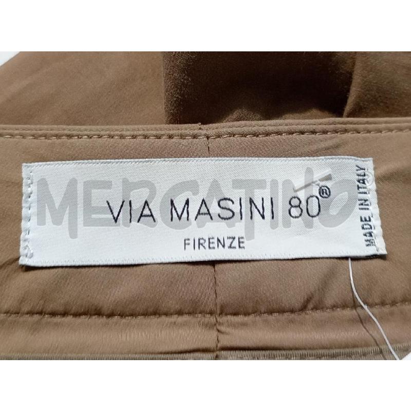 PANTALONE DONNA VIA MASINI 80 MARRONE | Mercatino dell'Usato Moncalieri bengasi 5