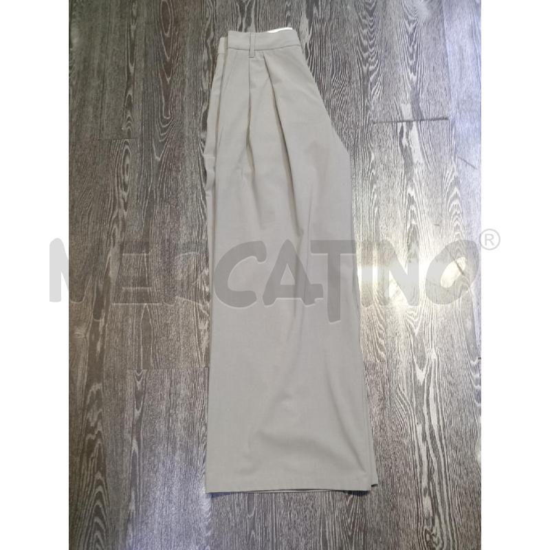 PANTALONE DONNA ZARA GRIGIO CON PENCES DAVANTI | Mercatino dell'Usato Moncalieri bengasi 3