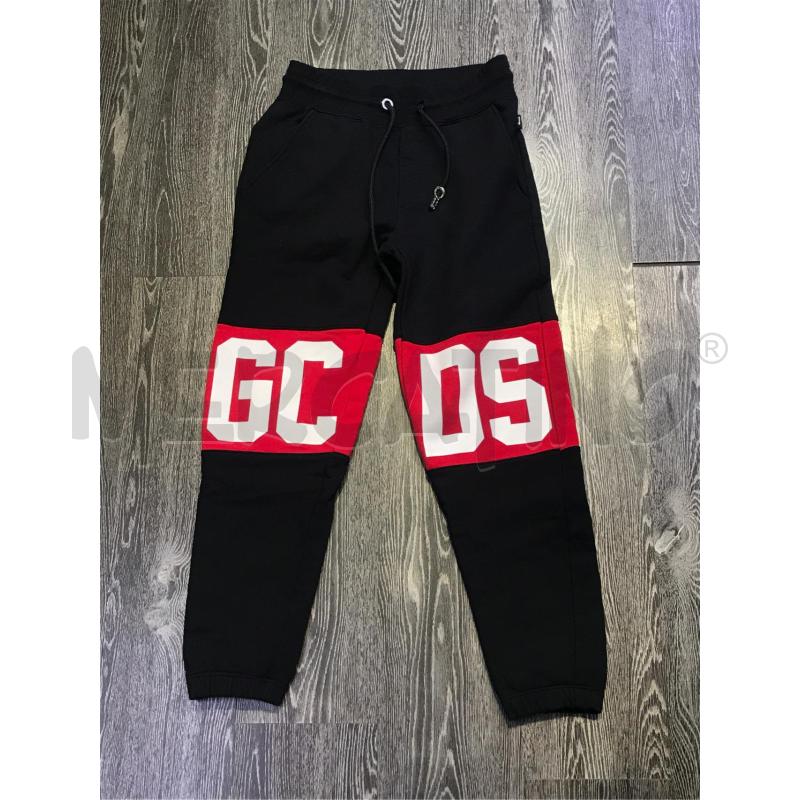 PANTALONE TUTA GCDS NERO LOGO ROSSO | Mercatino dell'Usato Moncalieri bengasi 1