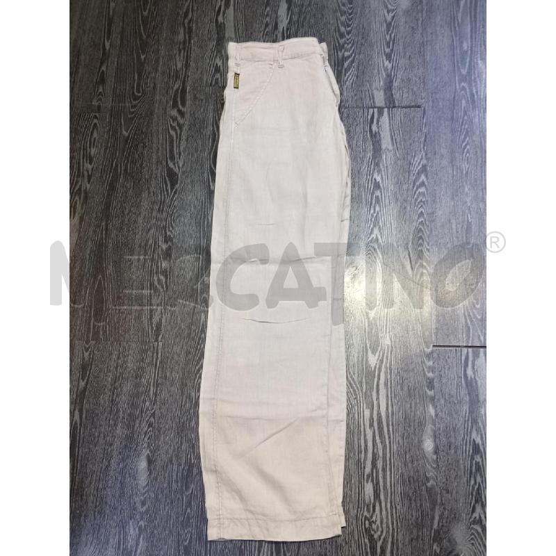 PANTALONE UOMO ARMANI JEANS BEIGE LINO | Mercatino dell'Usato Moncalieri bengasi 3