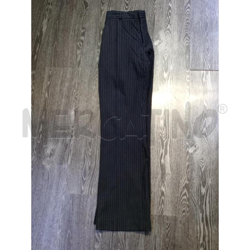 PANTALONE UOMO DANIELE ALESSANDRINI NERO RIGHE | Mercatino dell'Usato Moncalieri bengasi 3
