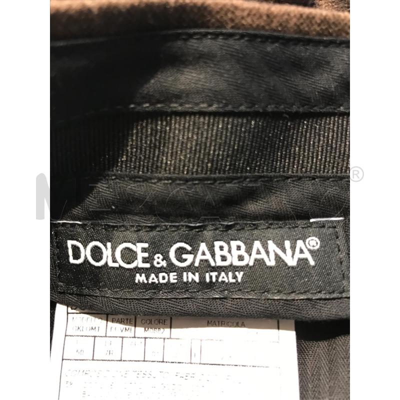 PANTALONE UOMO DOLCE & GABBANA MARRONE VELLUTO | Mercatino dell'Usato Moncalieri bengasi 4