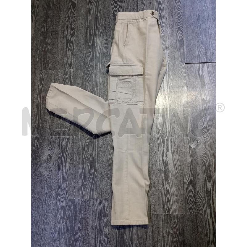 PANTALONE UOMO HACKETT LONDON BEIGE CON TASCONI  | Mercatino dell'Usato Moncalieri bengasi 3