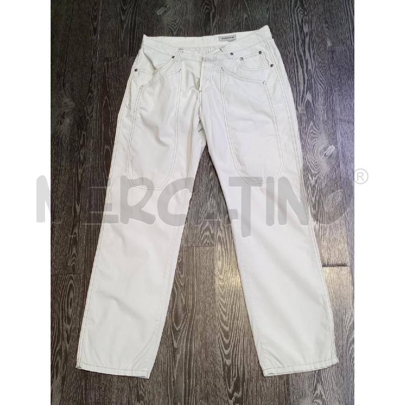 PANTALONE UOMO JECKERSON BIANCO | Mercatino dell'Usato Moncalieri bengasi 1