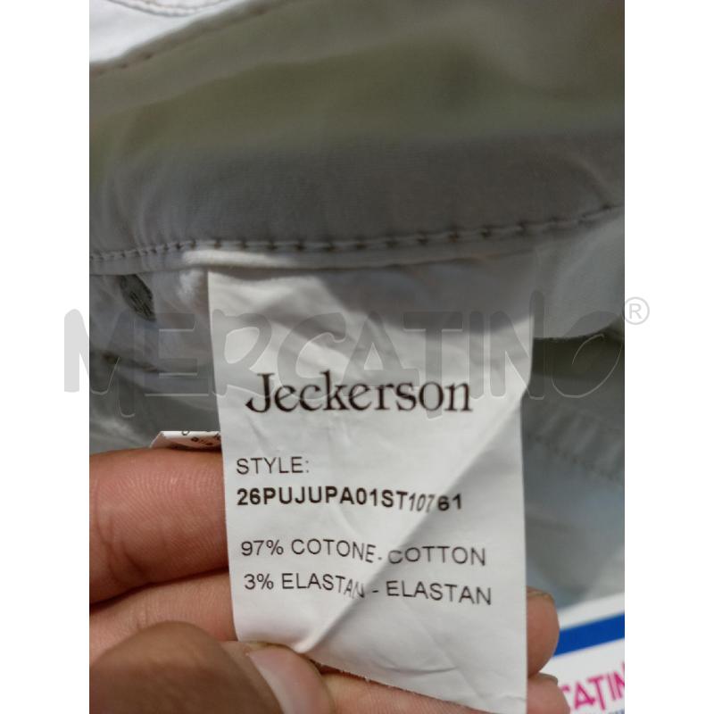 PANTALONE UOMO JECKERSON BIANCO | Mercatino dell'Usato Moncalieri bengasi 5