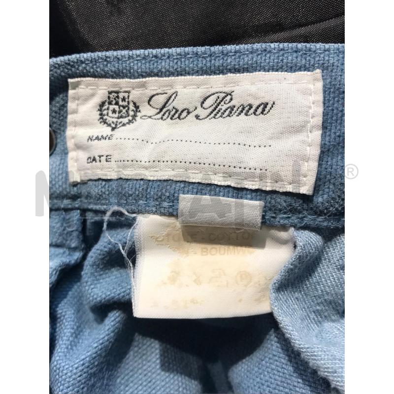PANTALONE UOMO LORO PIANA AZZURRO | Mercatino dell'Usato Moncalieri bengasi 4