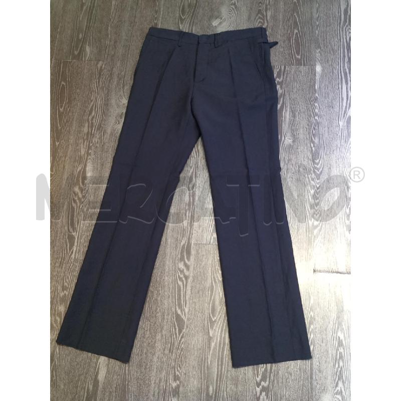 PANTALONE UOMO LOUIS VUITTON BLU CON FIBBIETTE LATERALI  | Mercatino dell'Usato Moncalieri bengasi 1