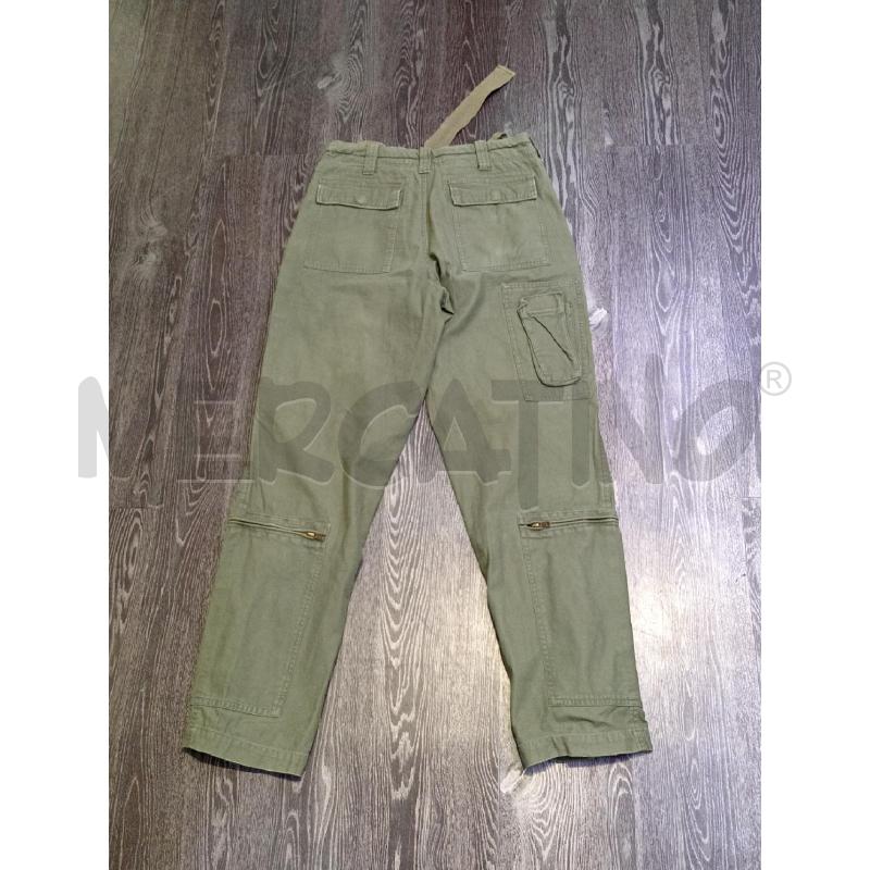 PANTALONE UOMO MIL TEC VERDE CON TASCONI  | Mercatino dell'Usato Moncalieri bengasi 2