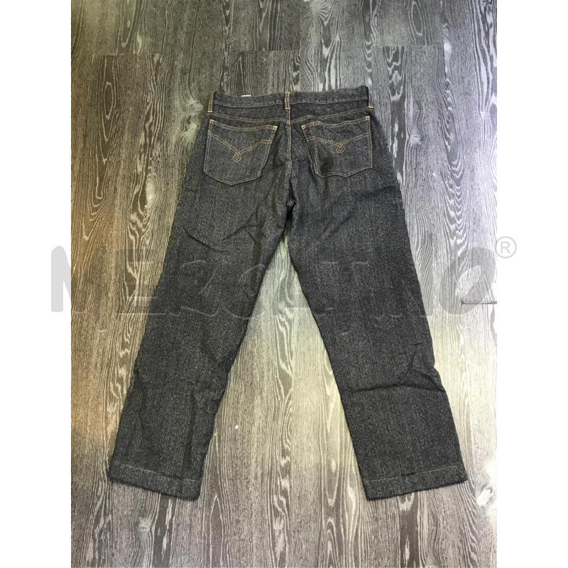 PANTALONE UOMO MOSCHINO JEANS GRIGIO IMPUNTURE ARANCIONI  | Mercatino dell'Usato Moncalieri bengasi 2