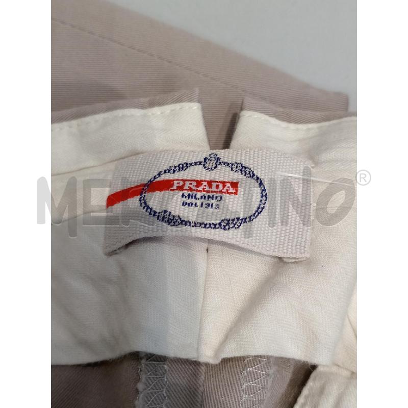 PANTALONE UOMO PRADA BEIGE TASCA CHINO | Mercatino dell'Usato Moncalieri bengasi 5