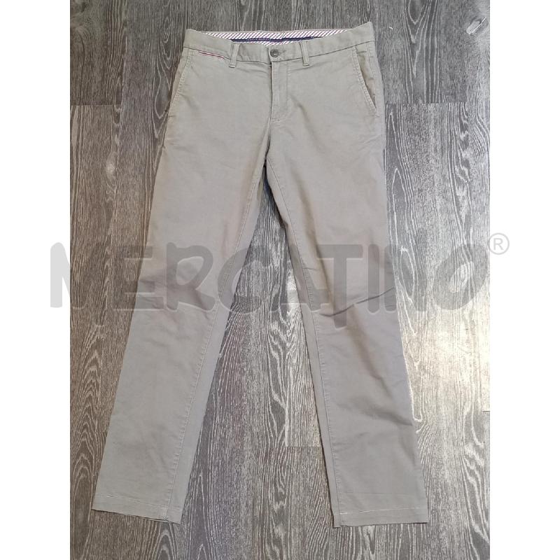 PANTALONE UOMO TOMMY HILFIGER GRIGIO  | Mercatino dell'Usato Moncalieri bengasi 1