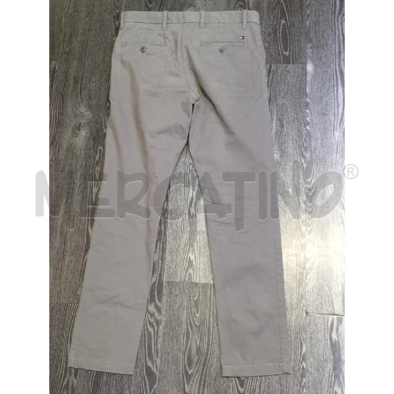 PANTALONE UOMO TOMMY HILFIGER GRIGIO  | Mercatino dell'Usato Moncalieri bengasi 2