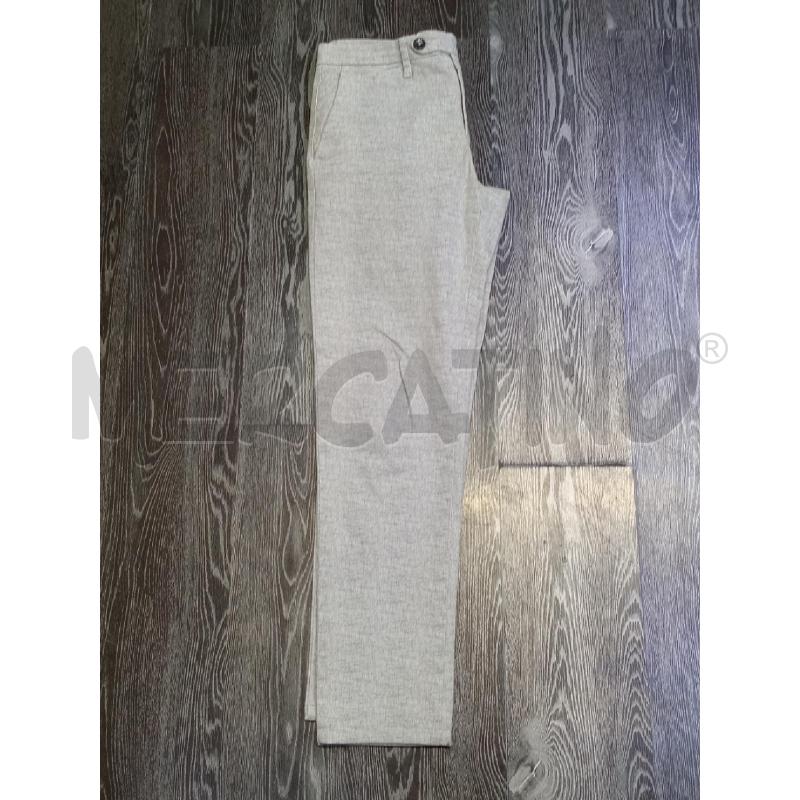 PANTALONE UOMO TRIPLEA BEIGE PUNTINATO  | Mercatino dell'Usato Moncalieri bengasi 3