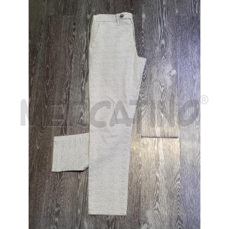 PANTALONE UOMO TRIPLEA BEIGE PUNTINATO  | Mercatino dell'Usato Moncalieri bengasi 4