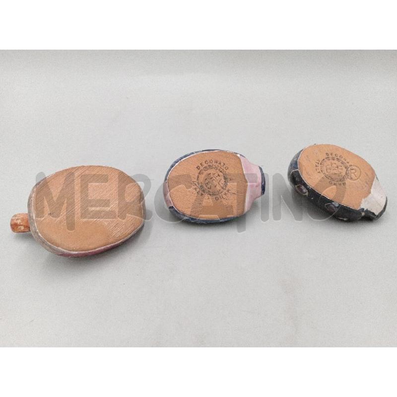 PAPERELLE PZ.3 TERRACOTTA SMALTATA MANIFATTURA ITALICARS | Mercatino dell'Usato Moncalieri bengasi 5
