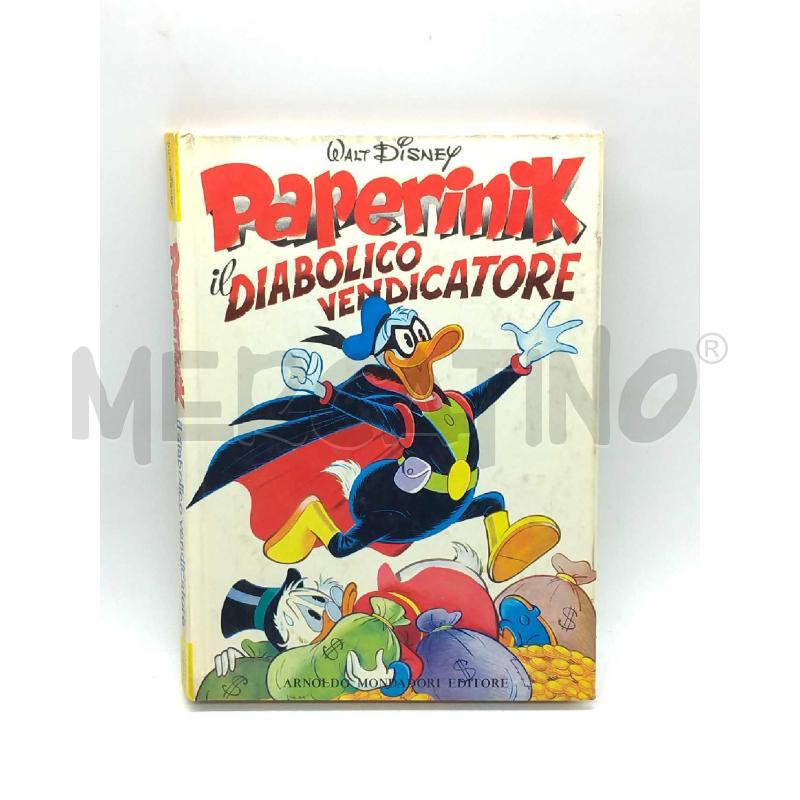 PAPERINIK IL DIABOLICO VENDICATORE WALT DISNEY MONDADORI 1 EDIZIONE 1970 | Mercatino dell'Usato Moncalieri bengasi 1