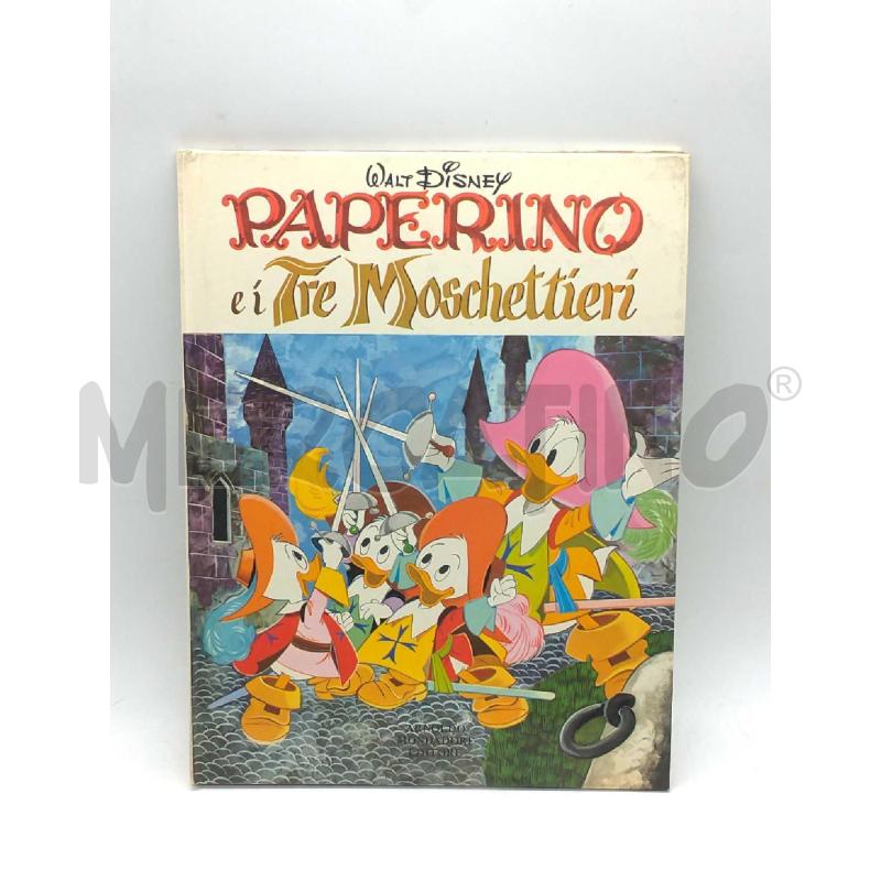 PAPERINO E I TRE MOSCHETTIERI WALT DISNEY MONDADORI 1 EDIZIONE 1972  | Mercatino dell'Usato Moncalieri bengasi 1