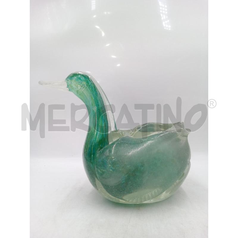 PAPEROTTO VETRO ACIDATO VERDE CODA SBECCATA | Mercatino dell'Usato Moncalieri bengasi 2