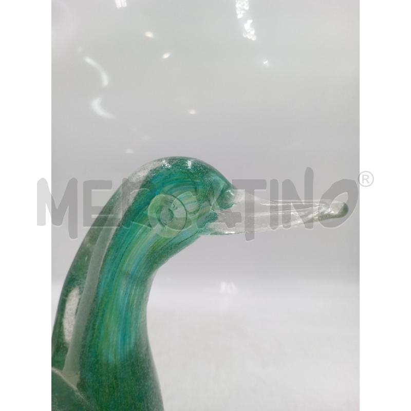 PAPEROTTO VETRO ACIDATO VERDE CODA SBECCATA | Mercatino dell'Usato Moncalieri bengasi 5