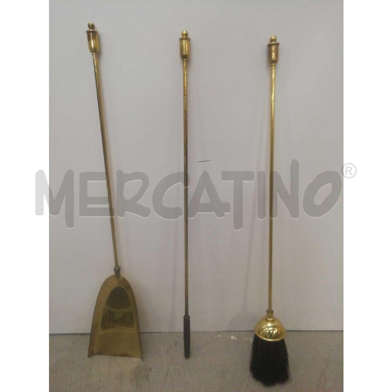 PARA FIAMMA E KIT 3PZ PER CAMINO METALLO OTTONE  | Mercatino dell'Usato Moncalieri bengasi 4