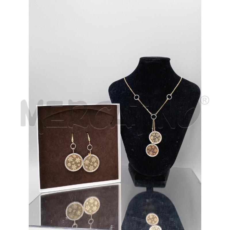 PARURE STROILLI COLLANA + ORECCHINI CERCHI | Mercatino dell'Usato Moncalieri bengasi 1