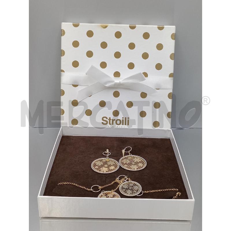 PARURE STROILLI COLLANA + ORECCHINI CERCHI | Mercatino dell'Usato Moncalieri bengasi 5