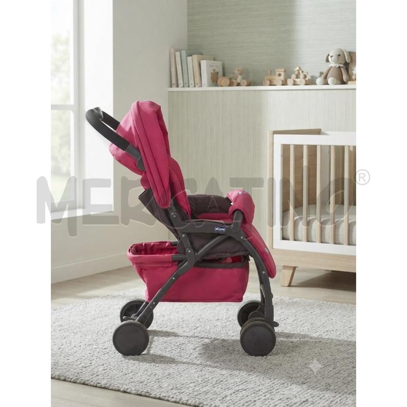 PASSEGGINO CHICCO ROSSO | Mercatino dell'Usato Moncalieri bengasi 1