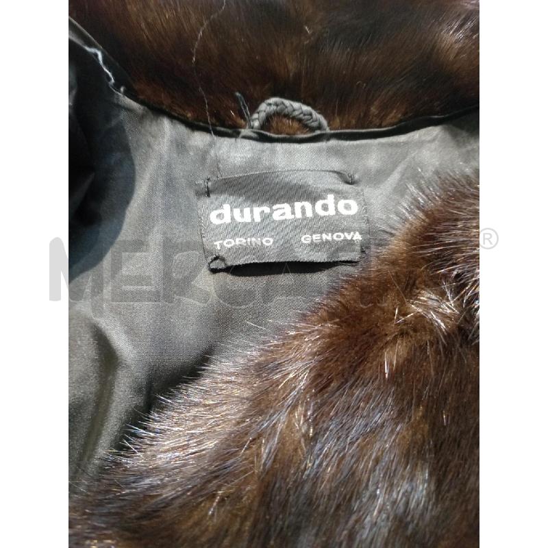 PELLICCIA DURANDO VISONE MARRONE SCURO | Mercatino dell'Usato Moncalieri bengasi 4